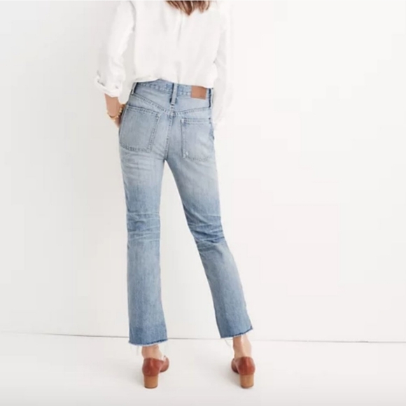 MADEWELL RIGID DEMI BOOT CROP JEANS - Picture 2 of 15